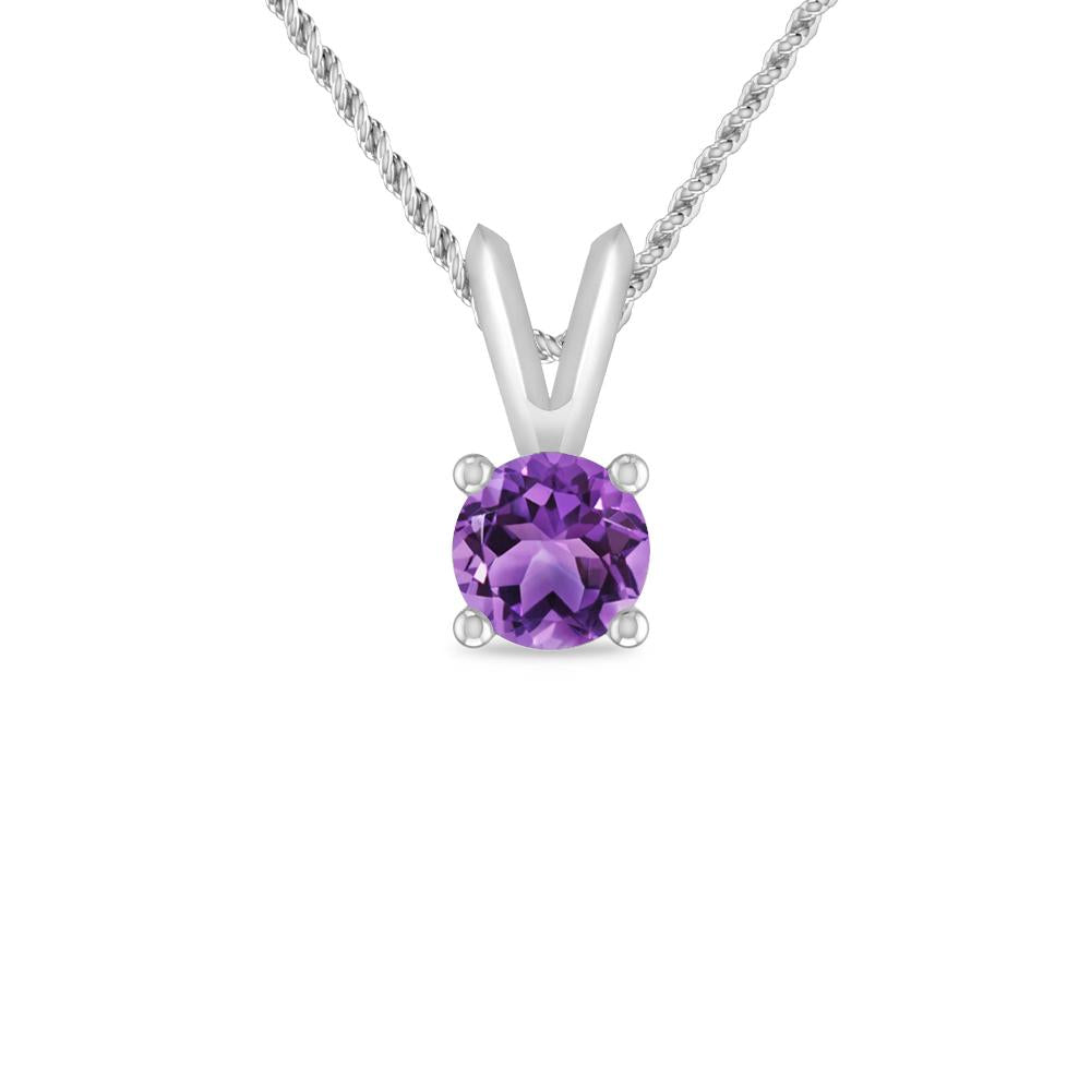 White Gold - Amethyst