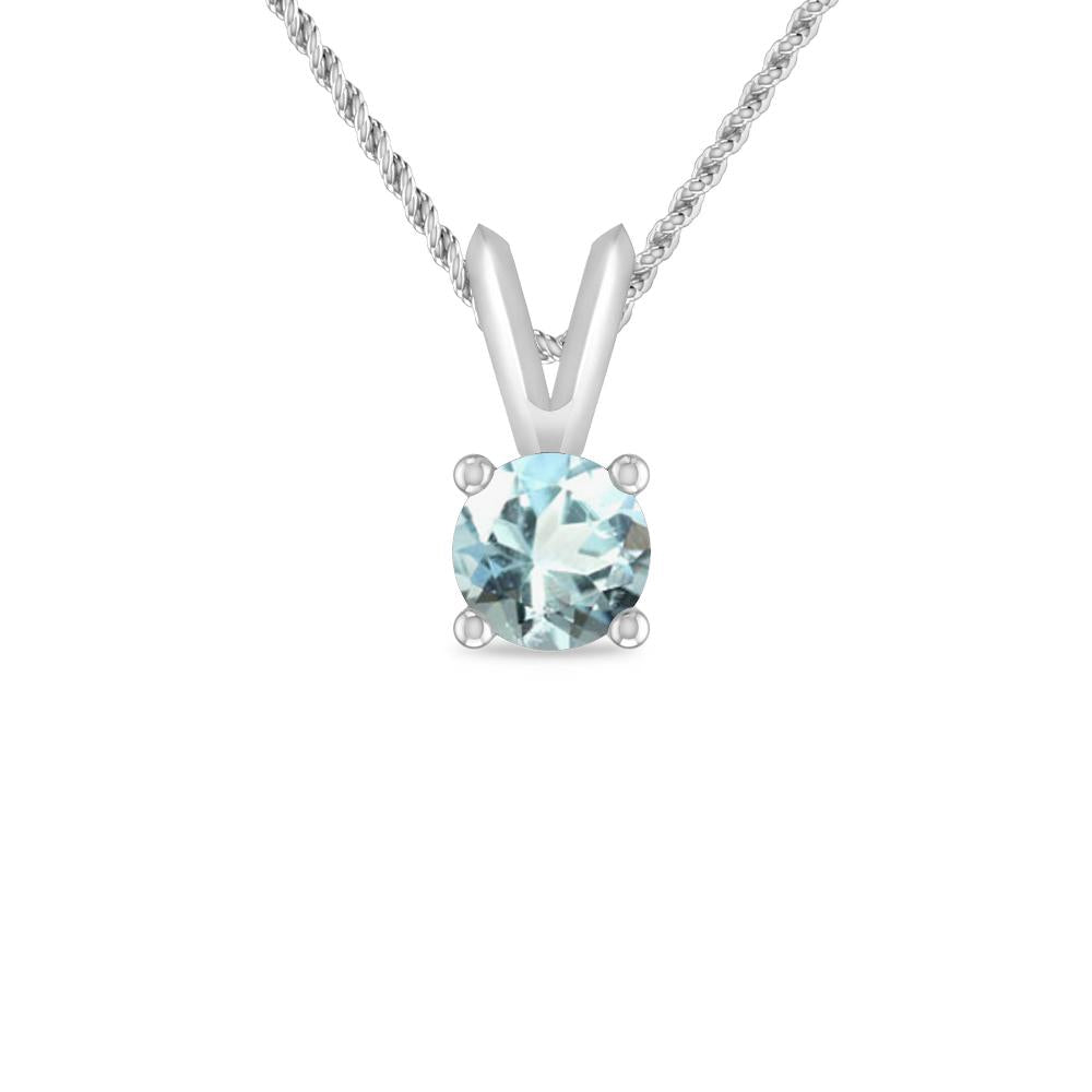 White Gold - Aquamarine