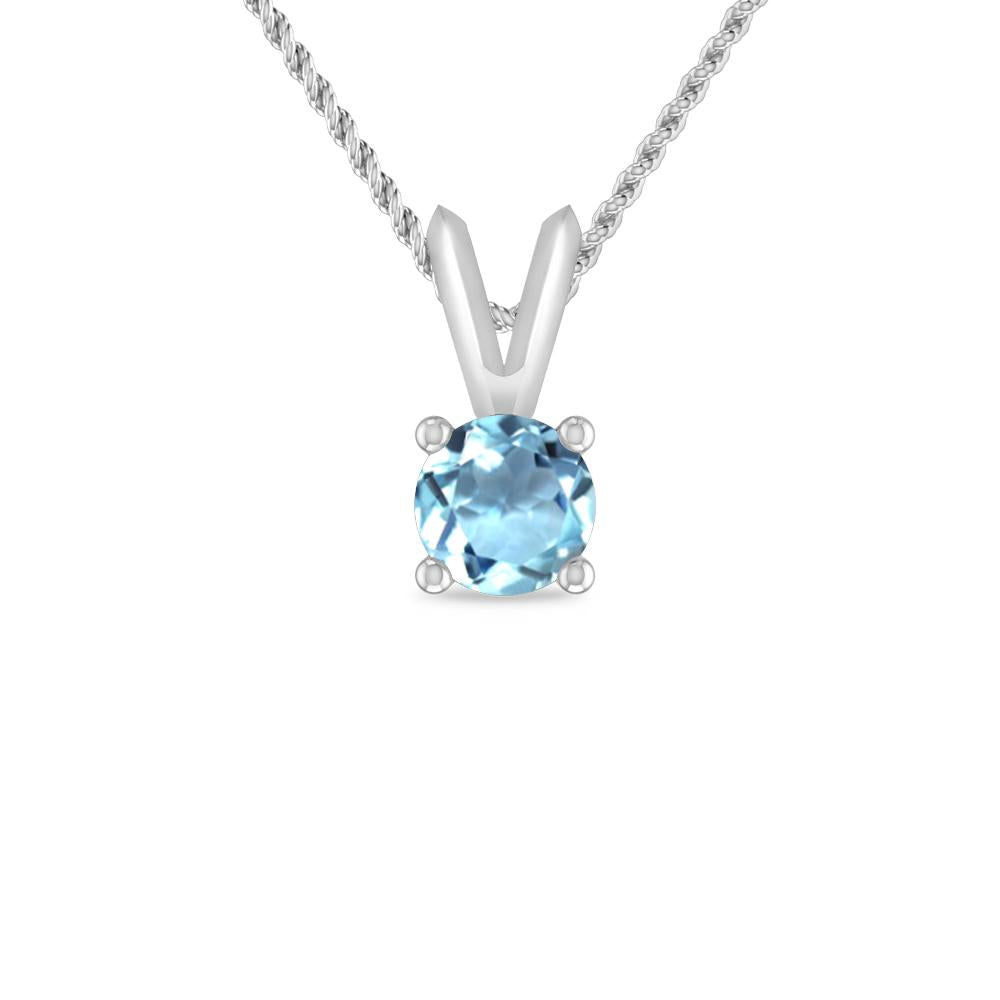 White Gold - Aquamarine