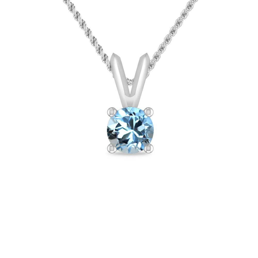 White Gold - Aquamarine