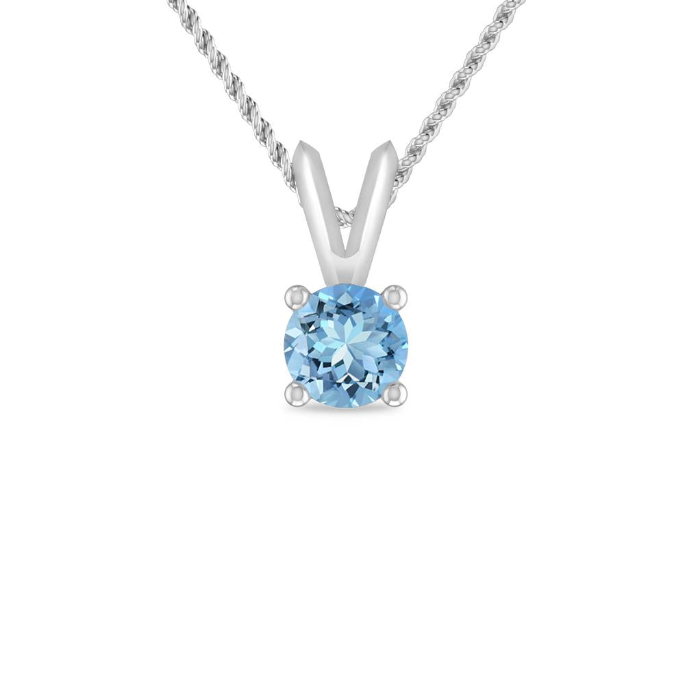 White Gold - Aquamarine