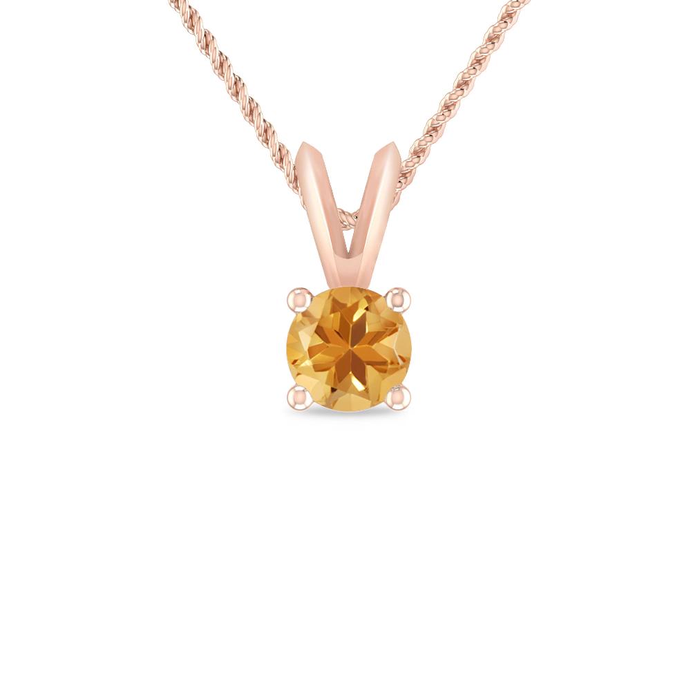 Rose Gold - Citrine