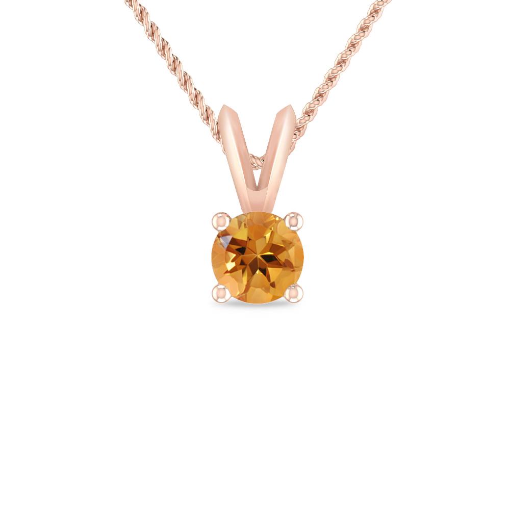 Rose Gold - Citrine