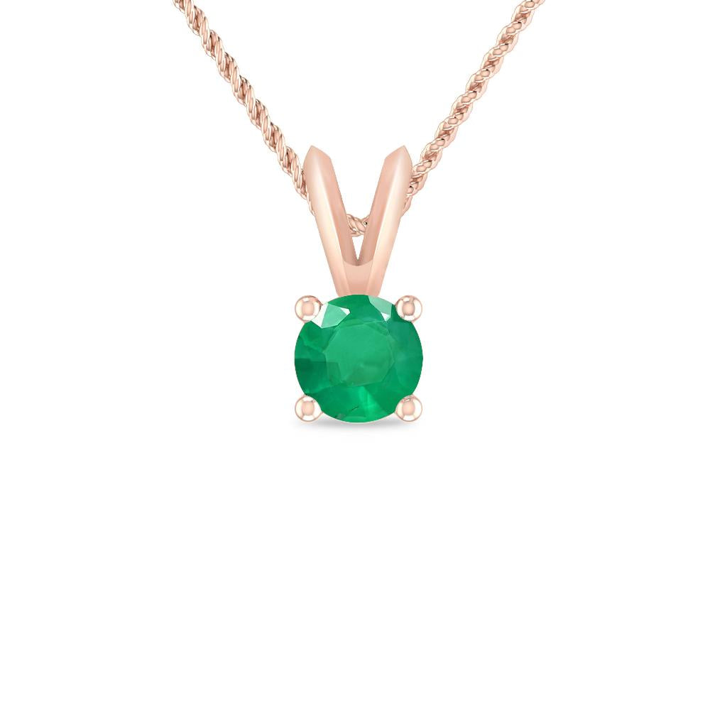 Rose Gold - Emerald