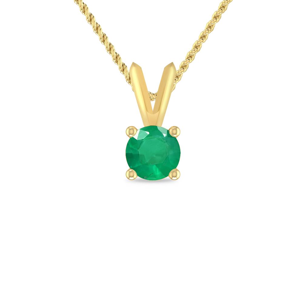 Yellow Gold - Emerald