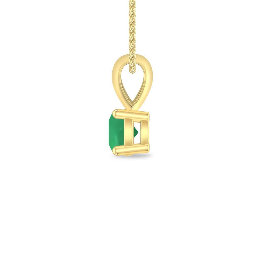 Yellow Gold - Emerald