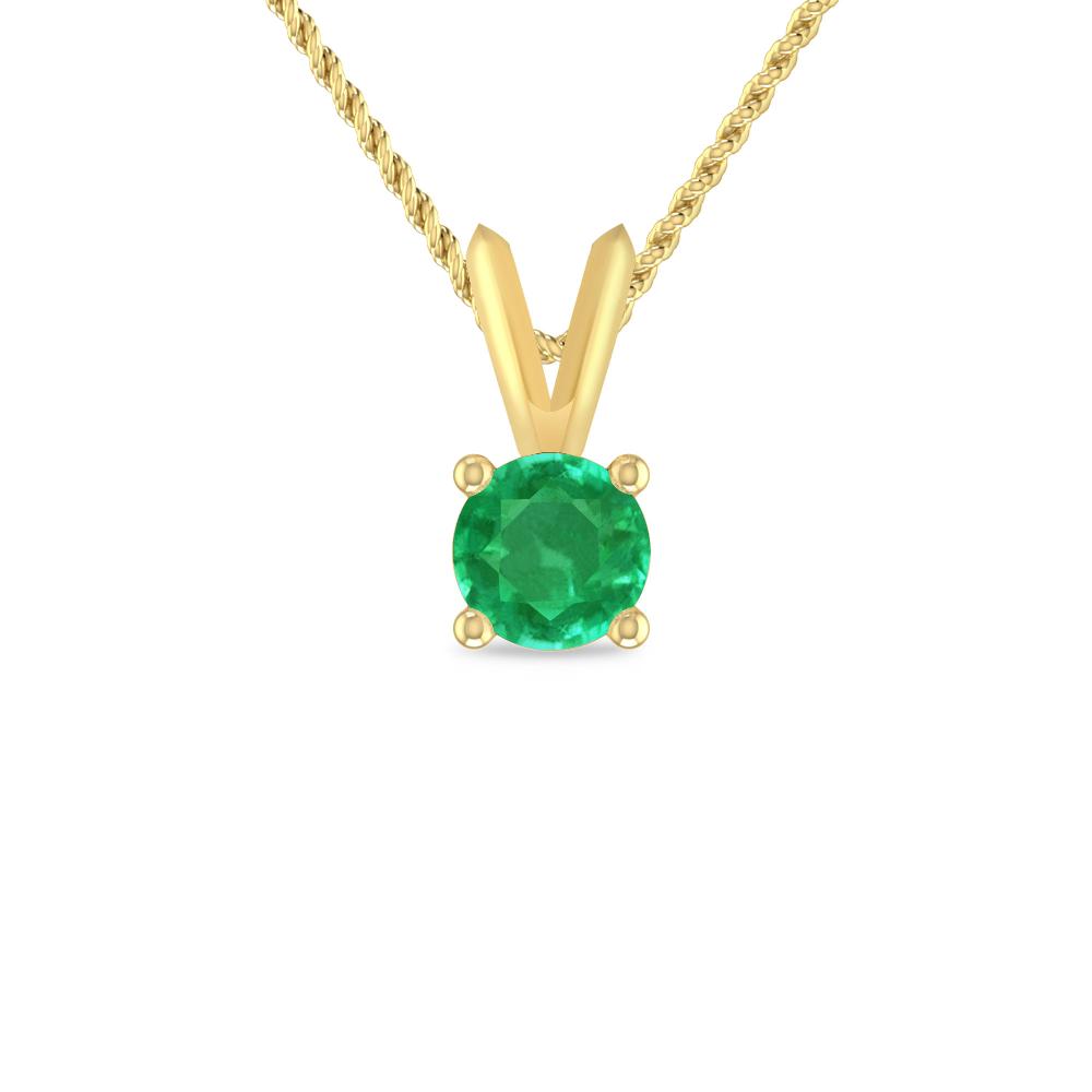 Yellow Gold - Emerald