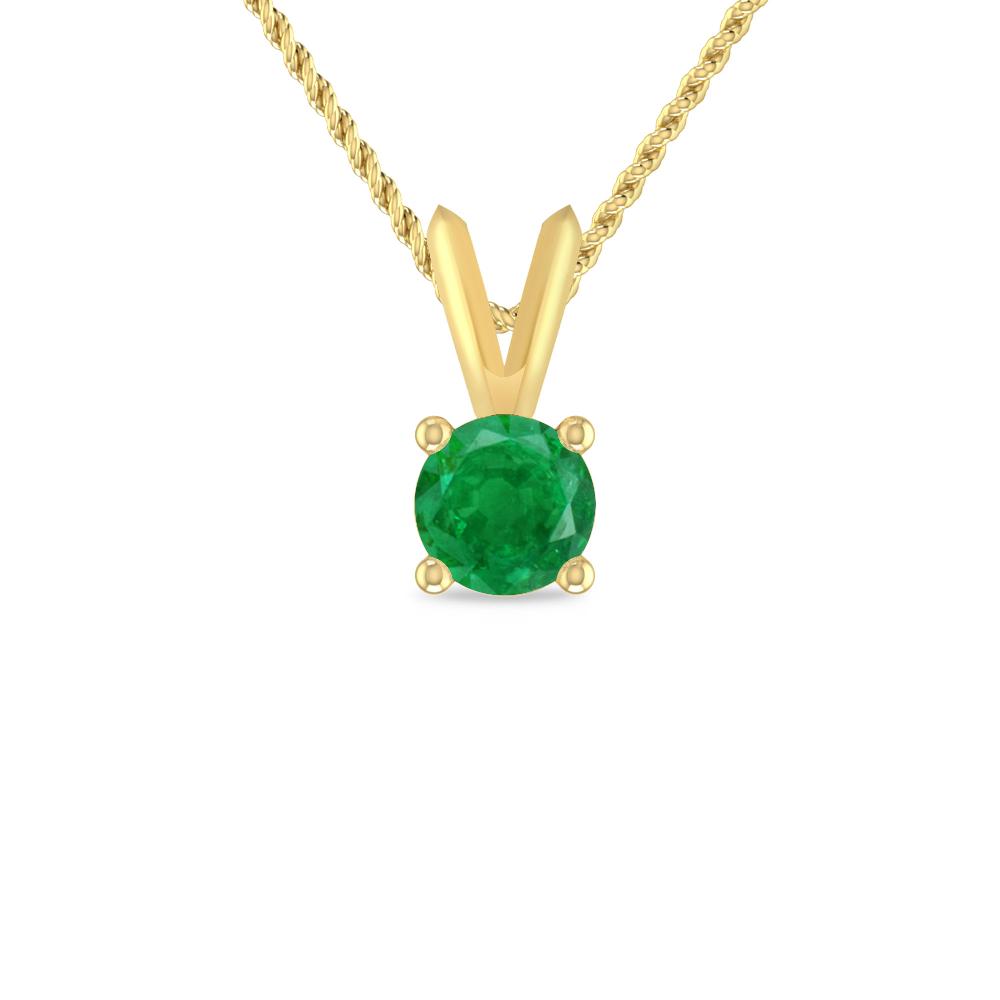 Yellow Gold - Emerald