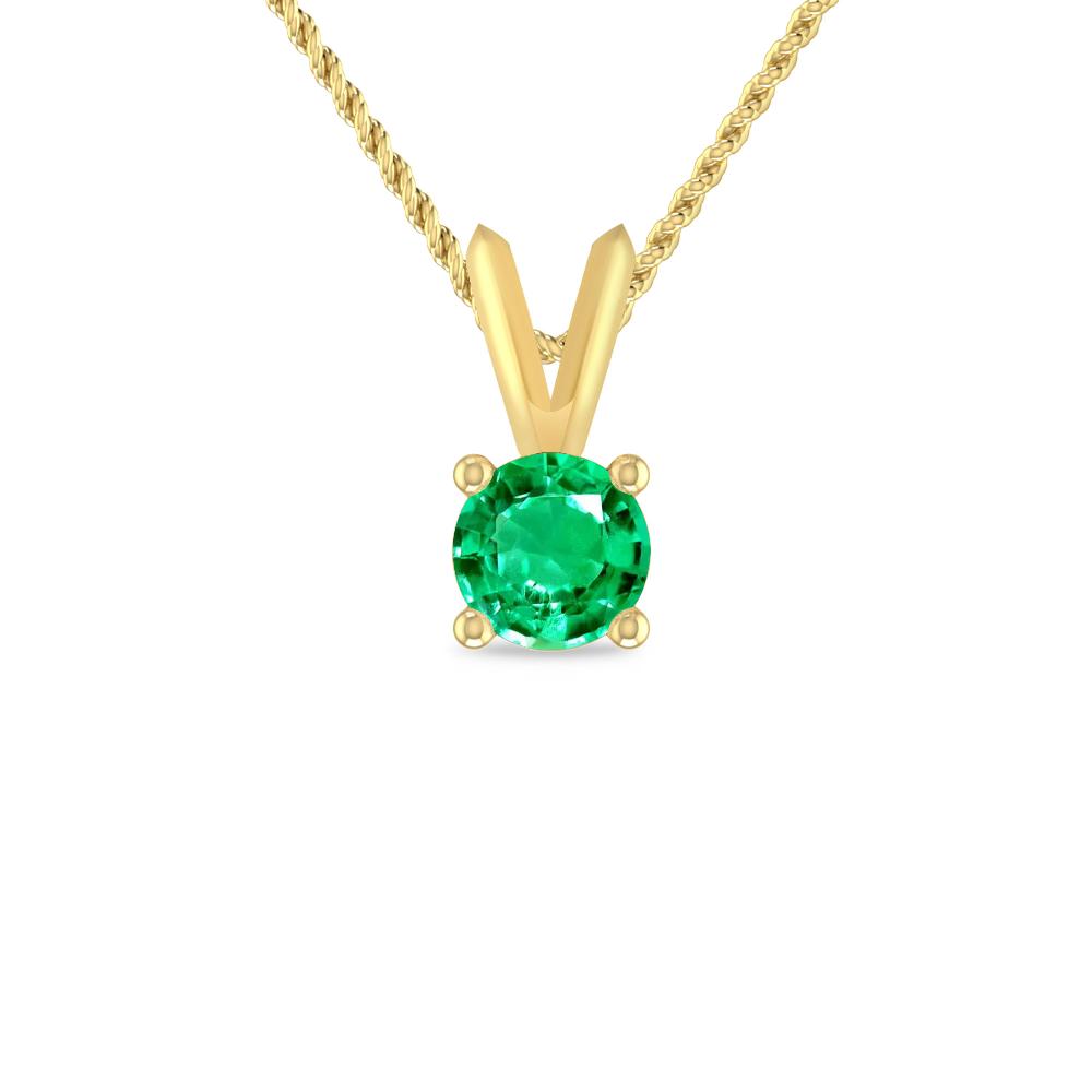 Yellow Gold - Emerald