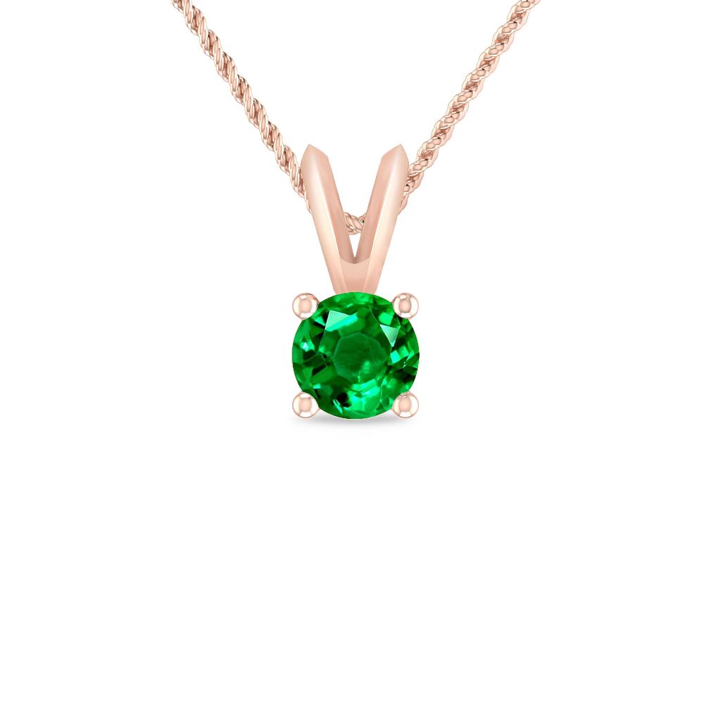 Rose Gold - Emerald