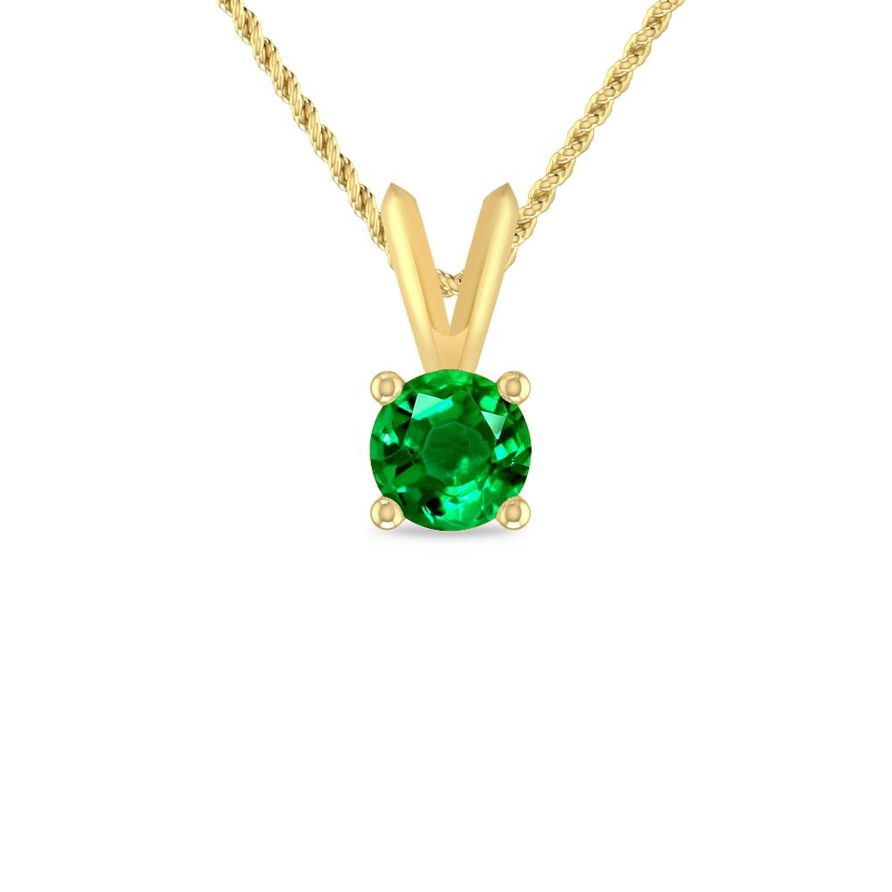 Yellow Gold - Emerald