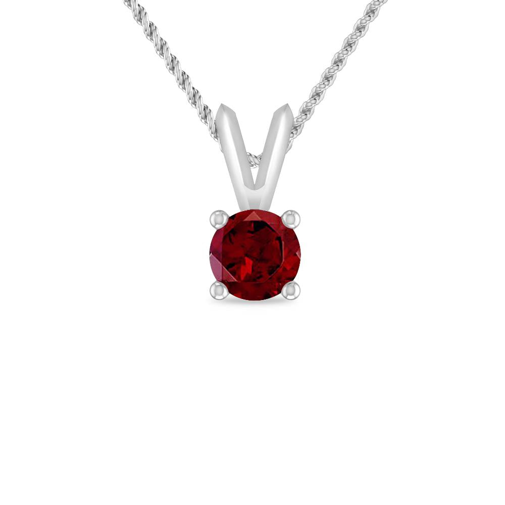 White Gold - Garnet