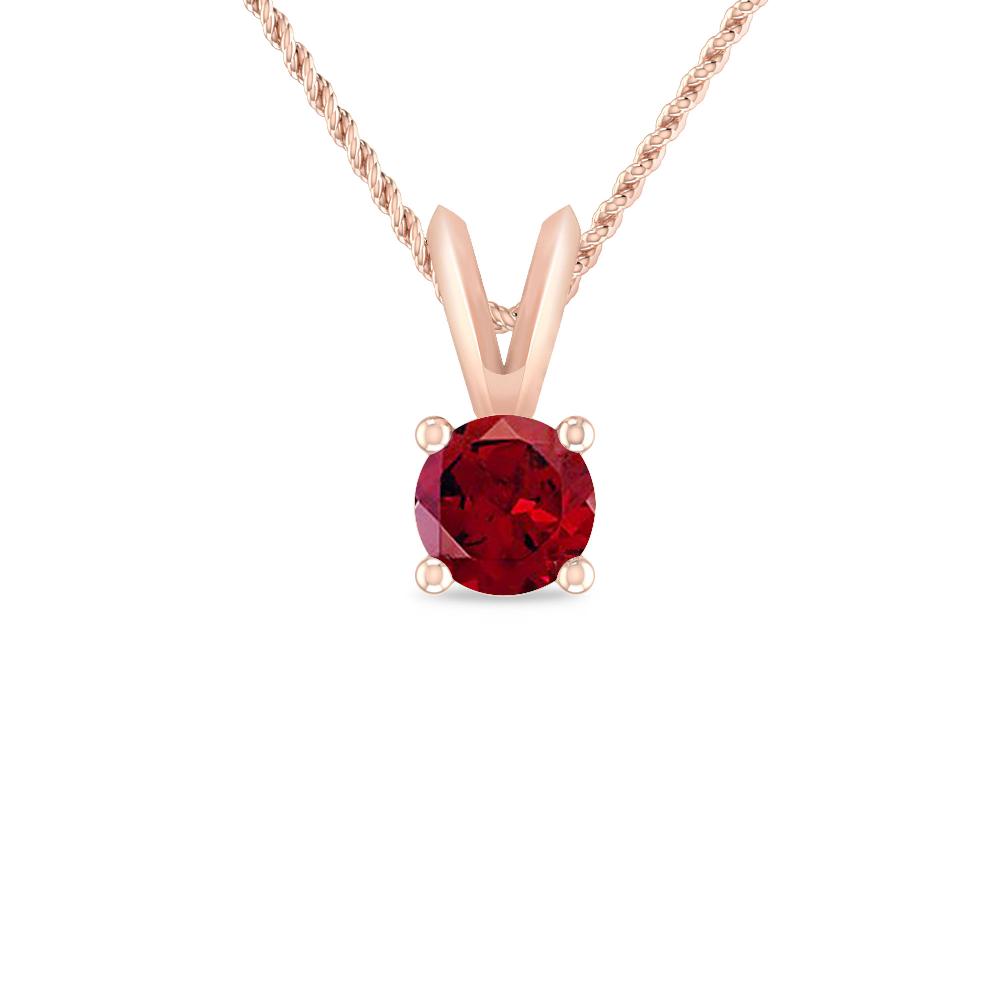 Rose Gold - Garnet