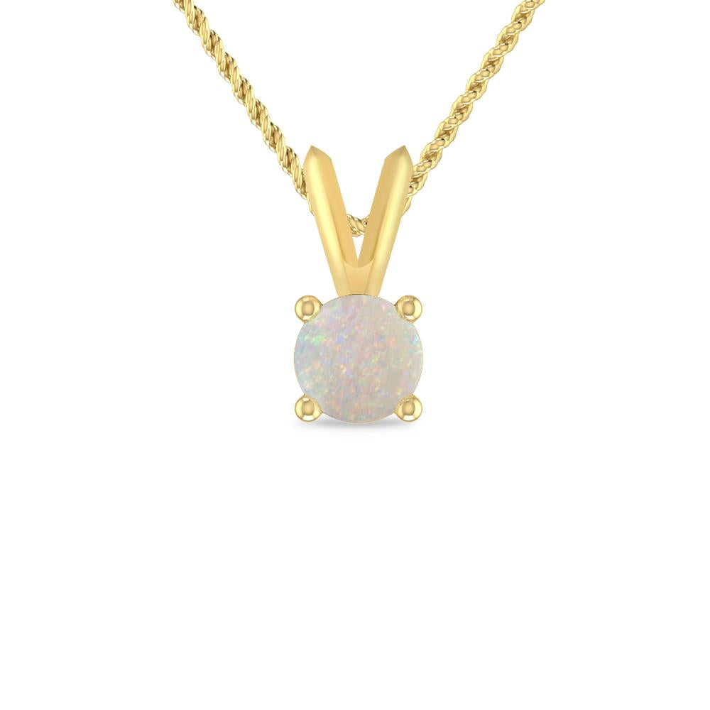 Yellow Gold - Opal