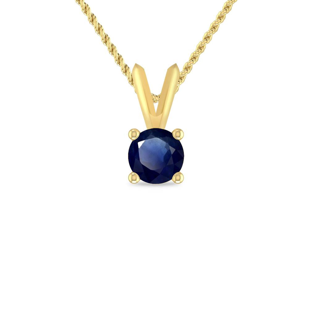 Yellow Gold - Sapphire