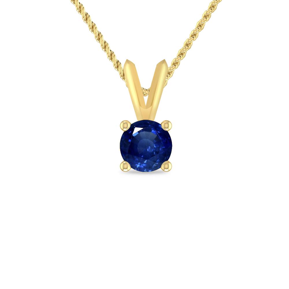 Yellow Gold - Sapphire