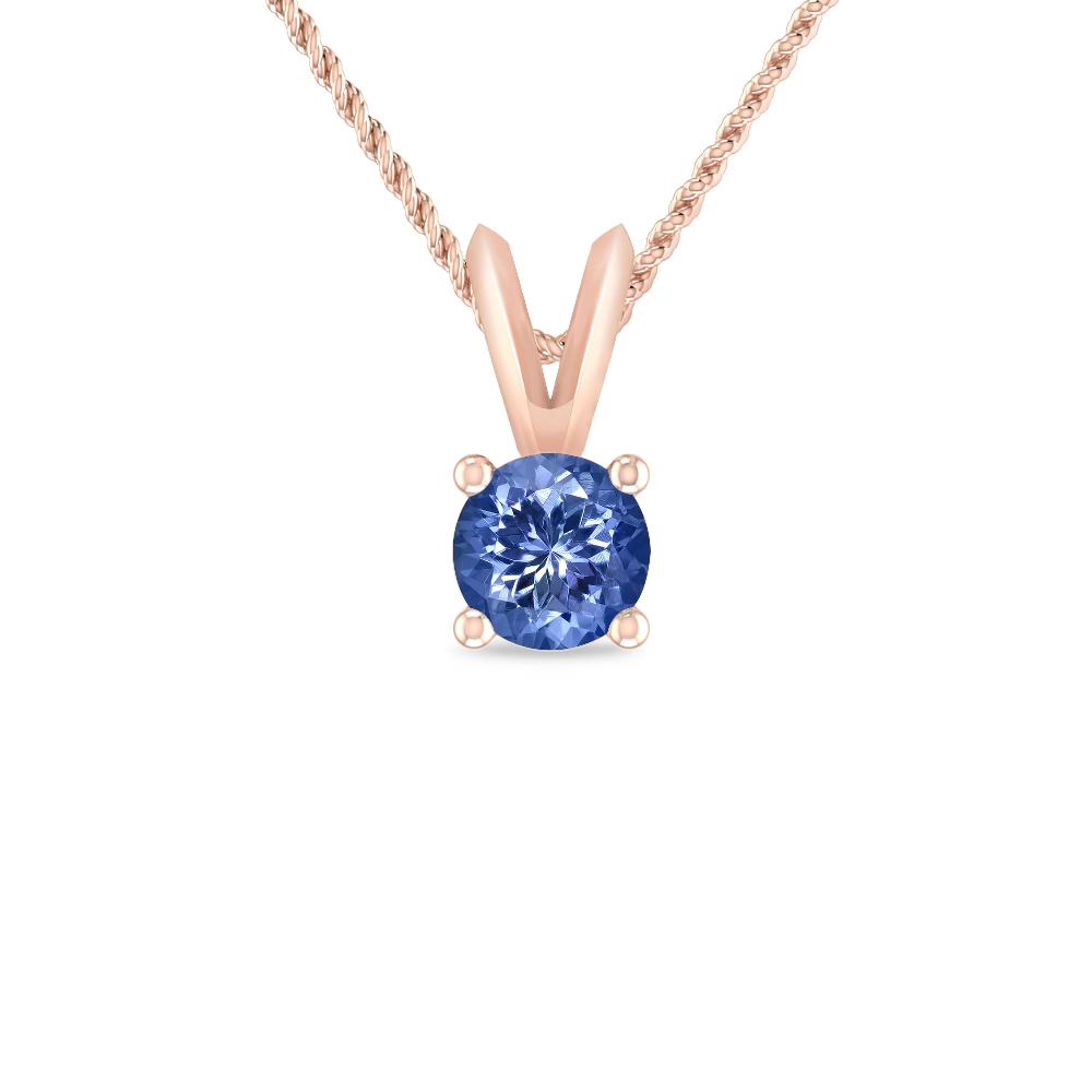 Rose Gold - Tanzanite