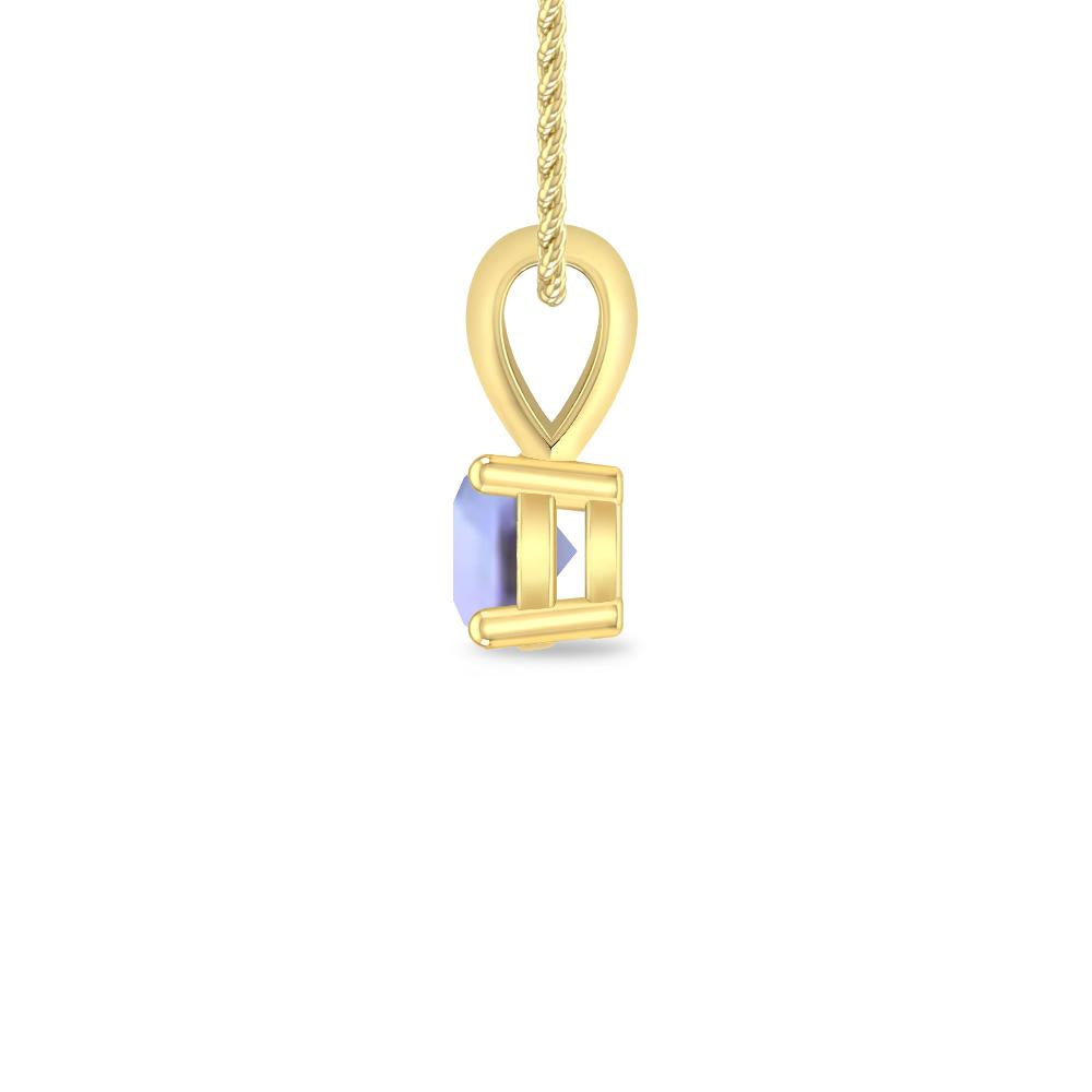 Yellow Gold - Tanzanite