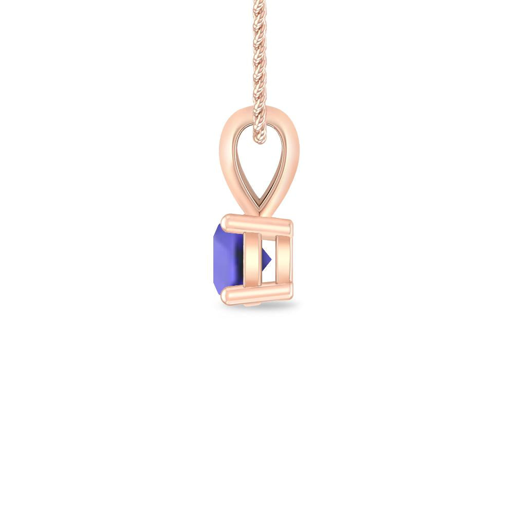 Rose Gold - Tanzanite