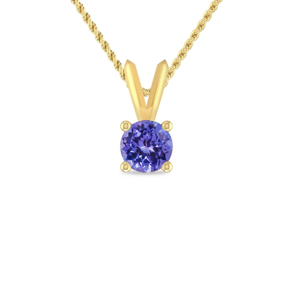 Yellow Gold - Tanzanite