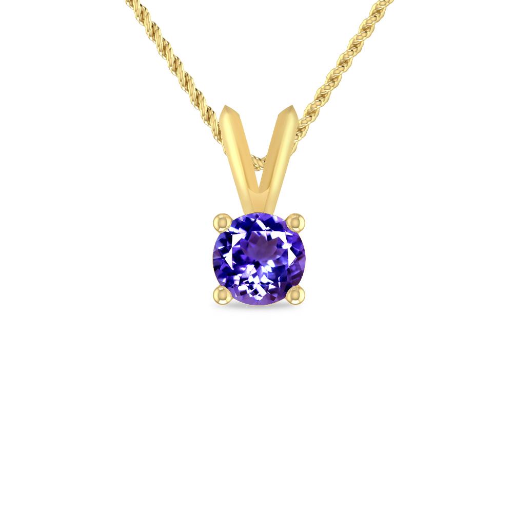 Yellow Gold - Tanzanite