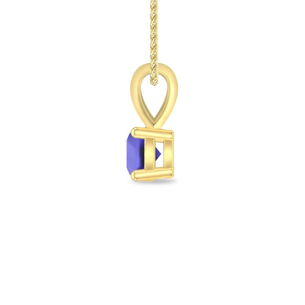 Yellow Gold - Tanzanite