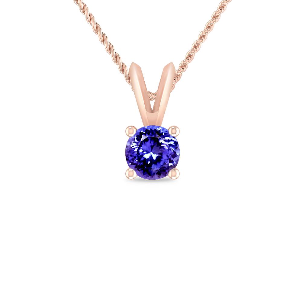 Rose Gold - Tanzanite