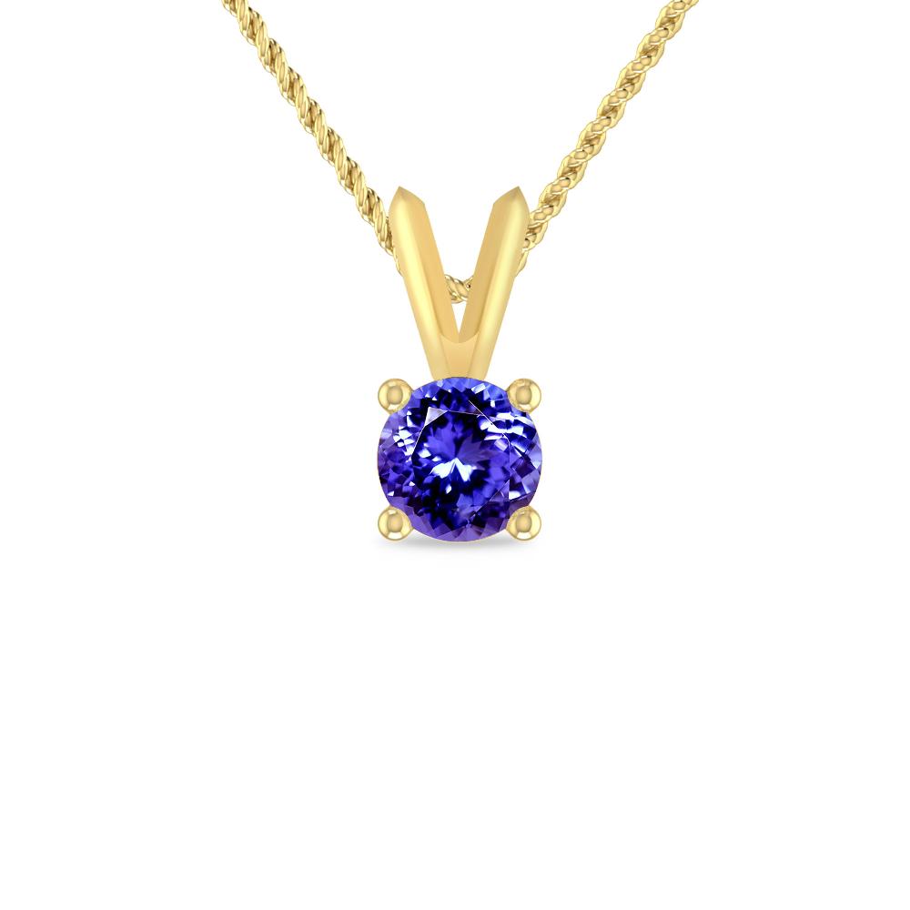 Yellow Gold - Tanzanite