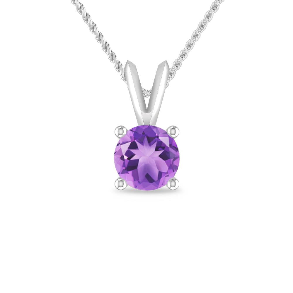 White Gold - Amethyst