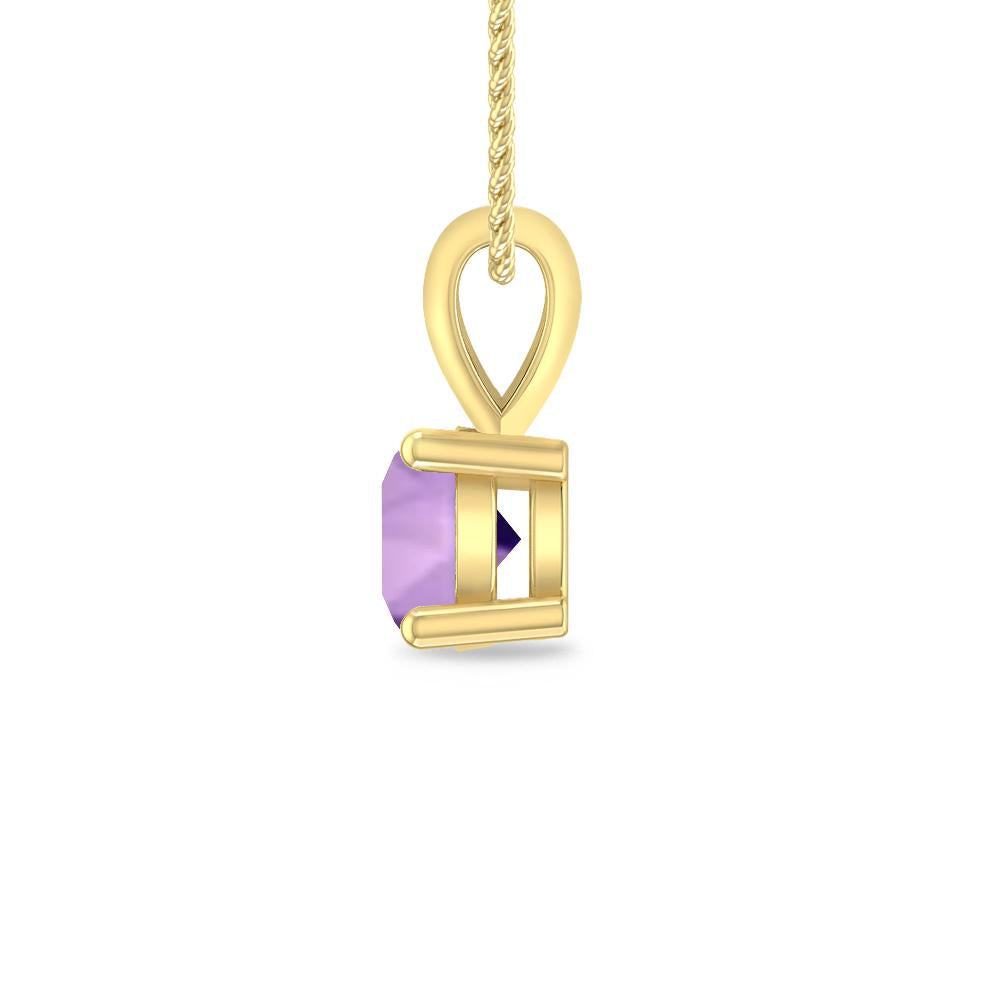 Yellow Gold - Amethyst