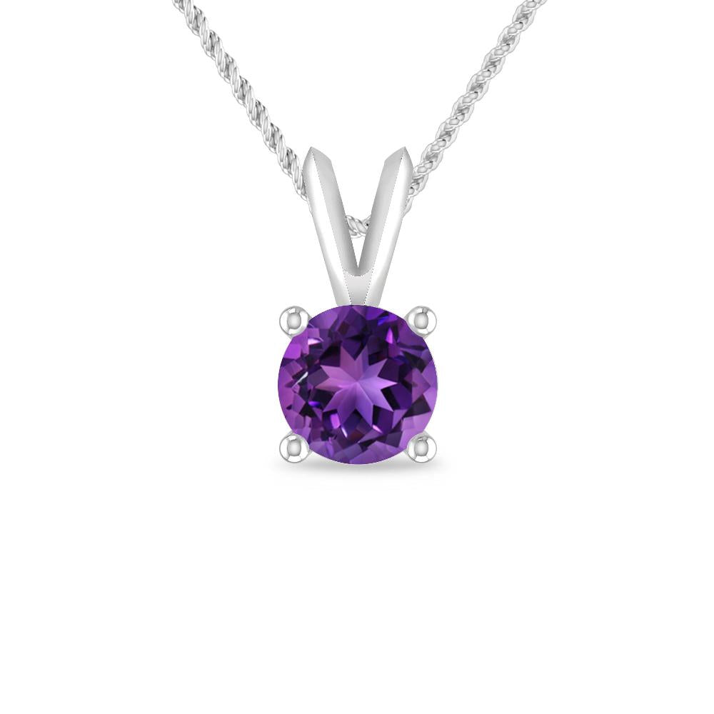 White Gold - Amethyst