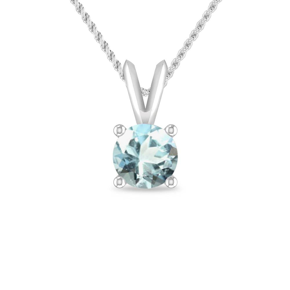 White Gold - Aquamarine