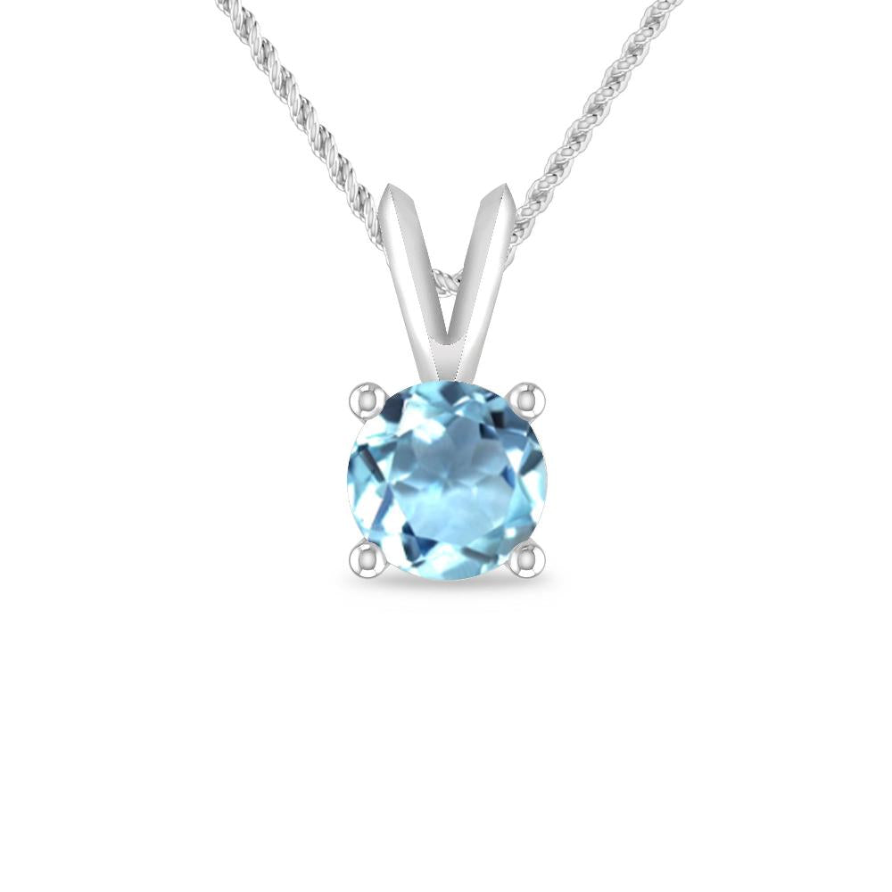 White Gold - Aquamarine