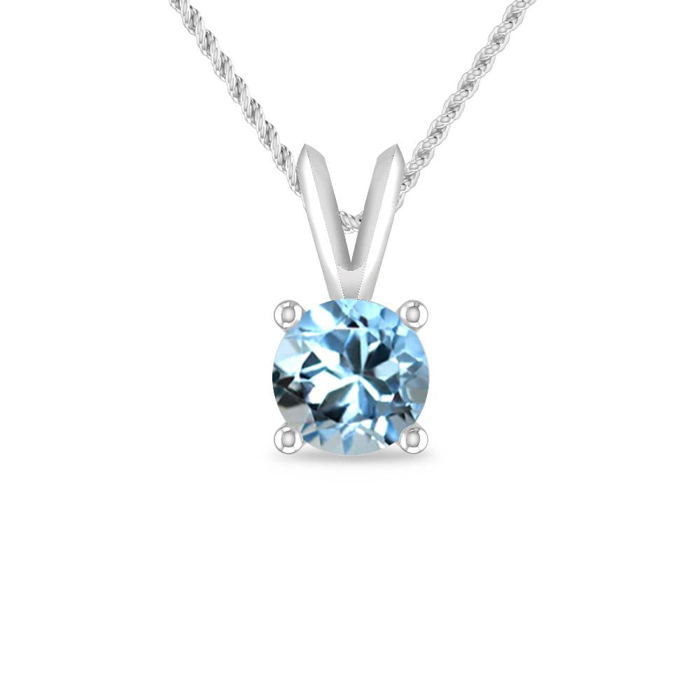 White Gold - Aquamarine