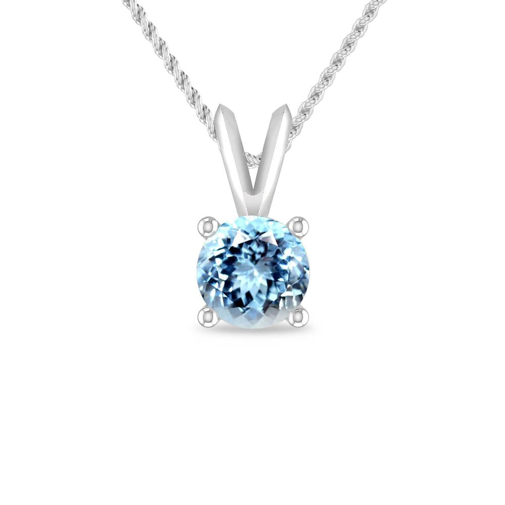 White Gold - Aquamarine