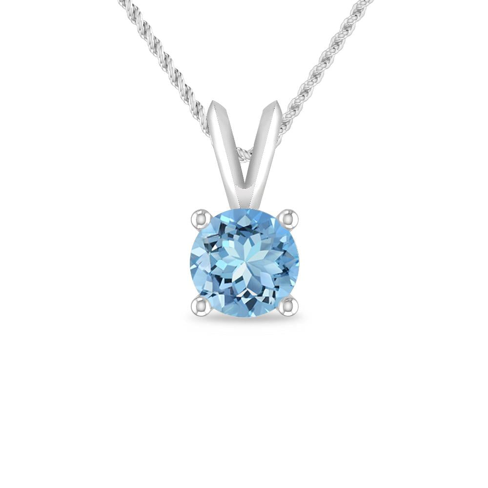 White Gold - Aquamarine