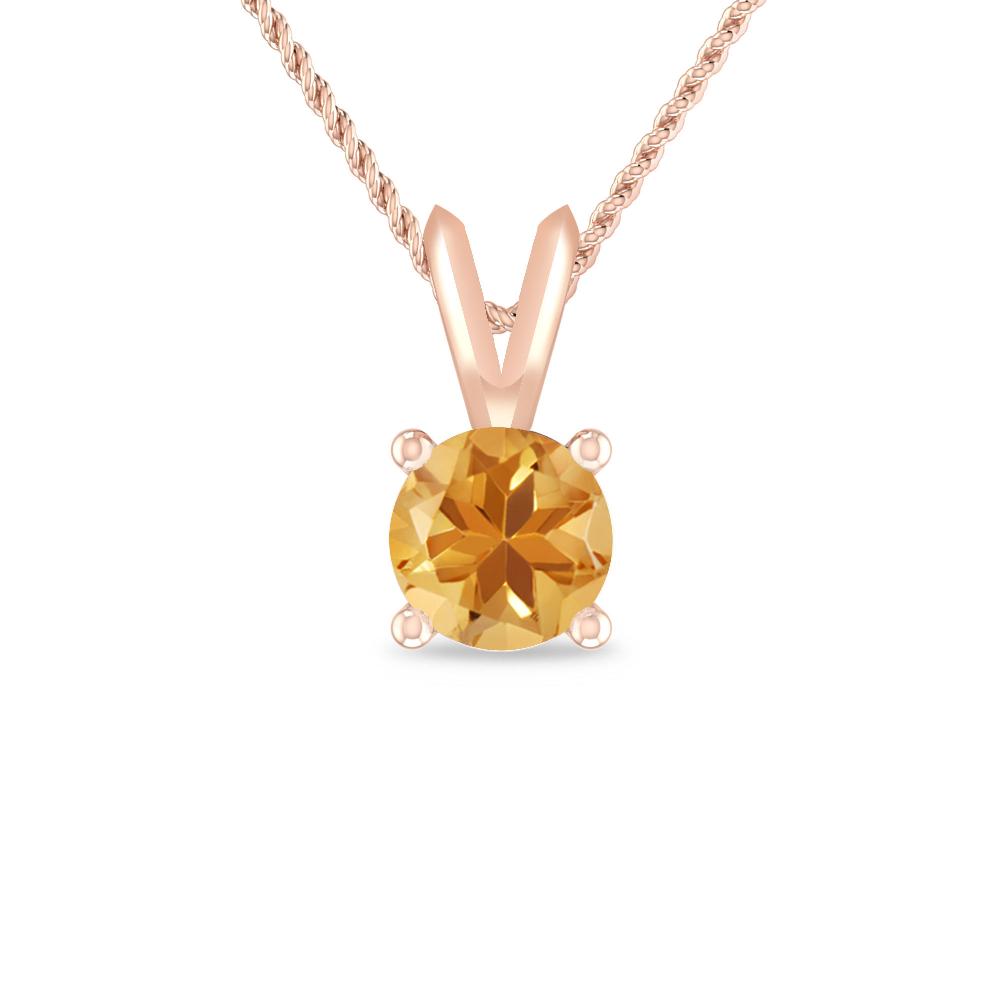 Rose Gold - Citrine