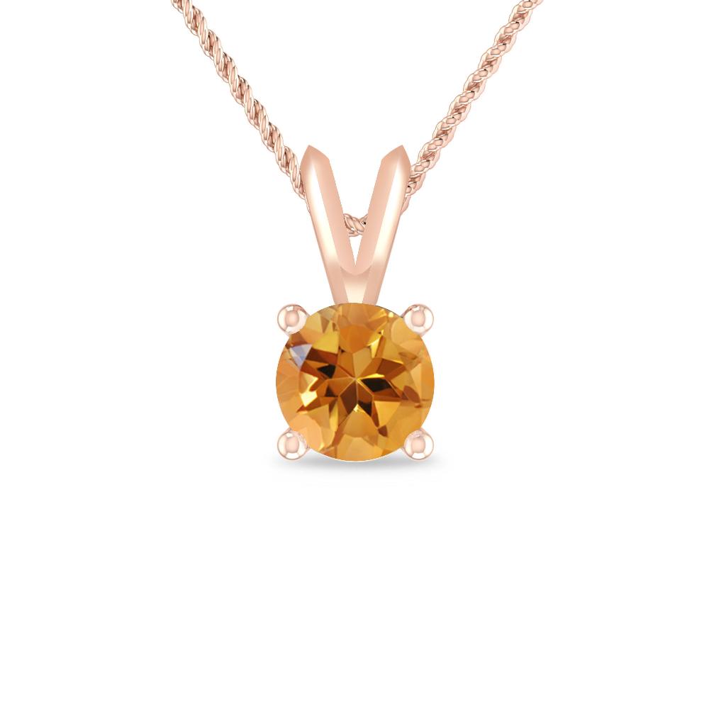 Rose Gold - Citrine