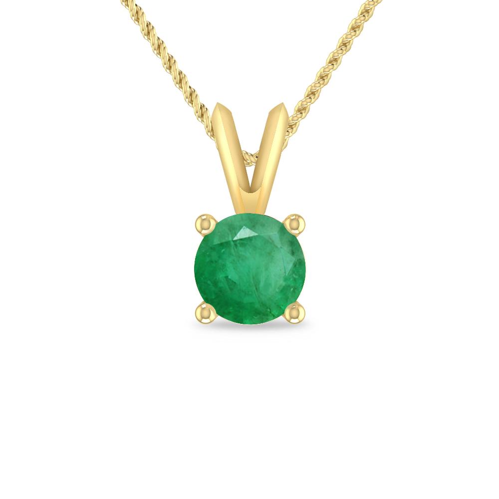 Yellow Gold - Emerald