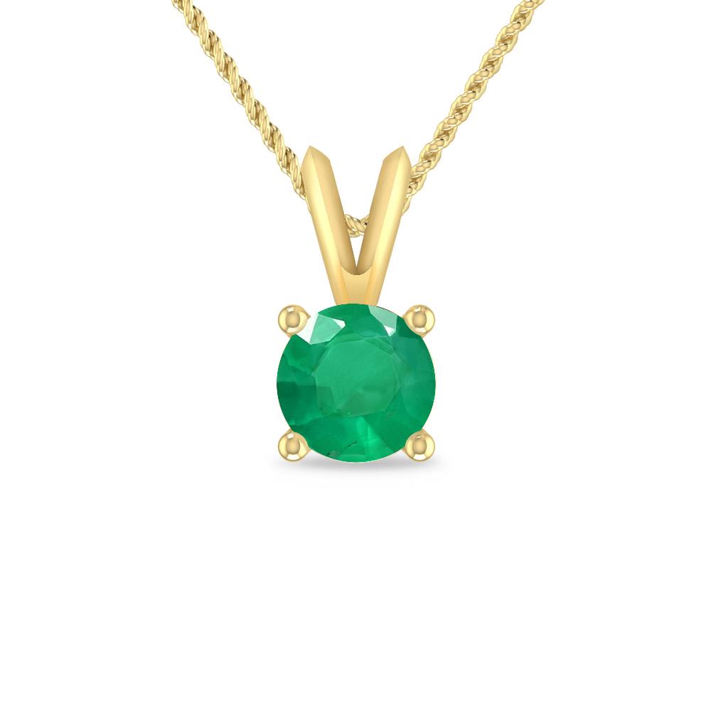 Yellow Gold - Emerald