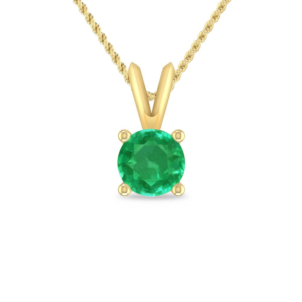 Yellow Gold - Emerald