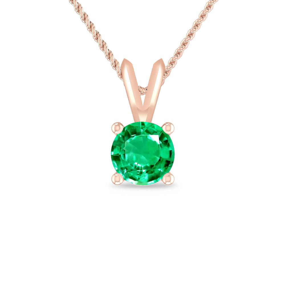 Rose Gold - Emerald