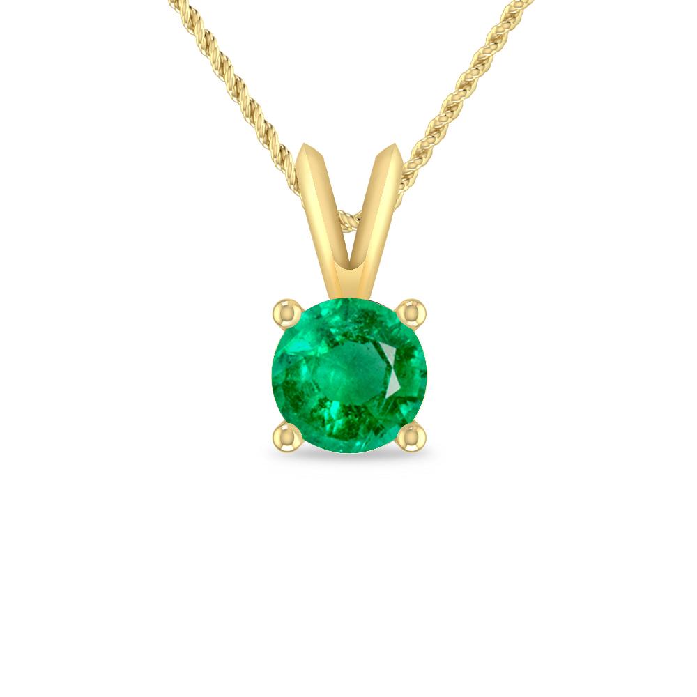 Yellow Gold - Emerald