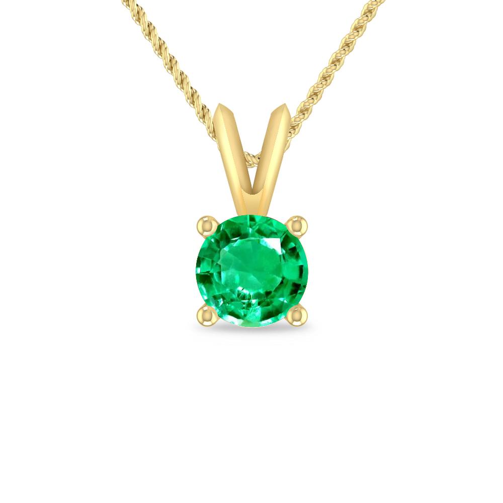 Yellow Gold - Emerald