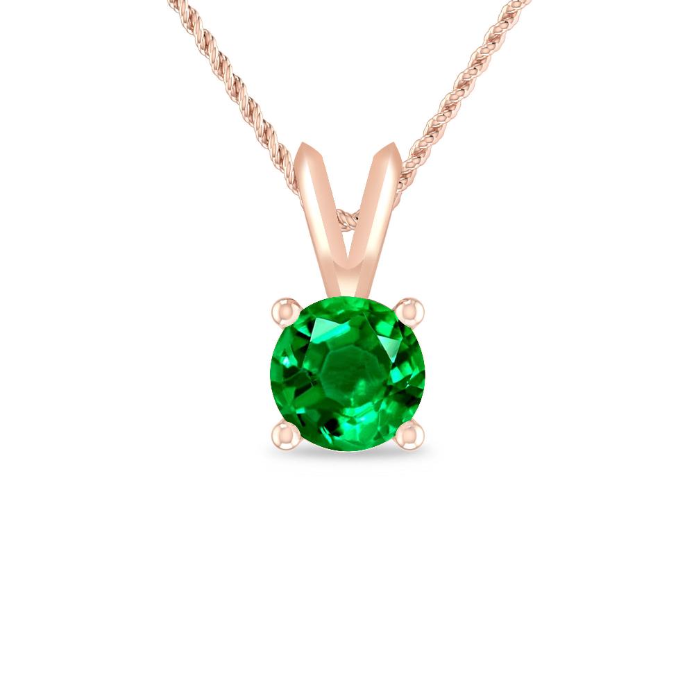 Rose Gold - Emerald