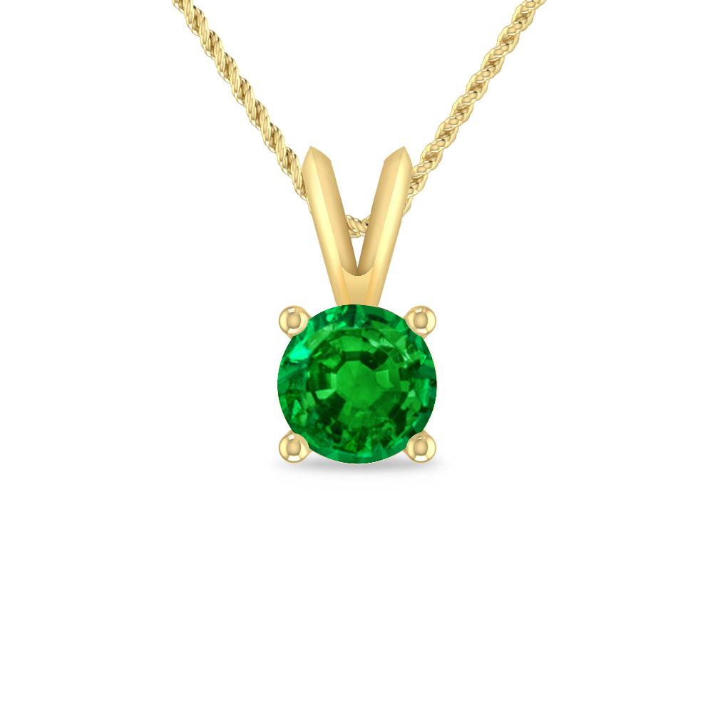 Yellow Gold - Emerald