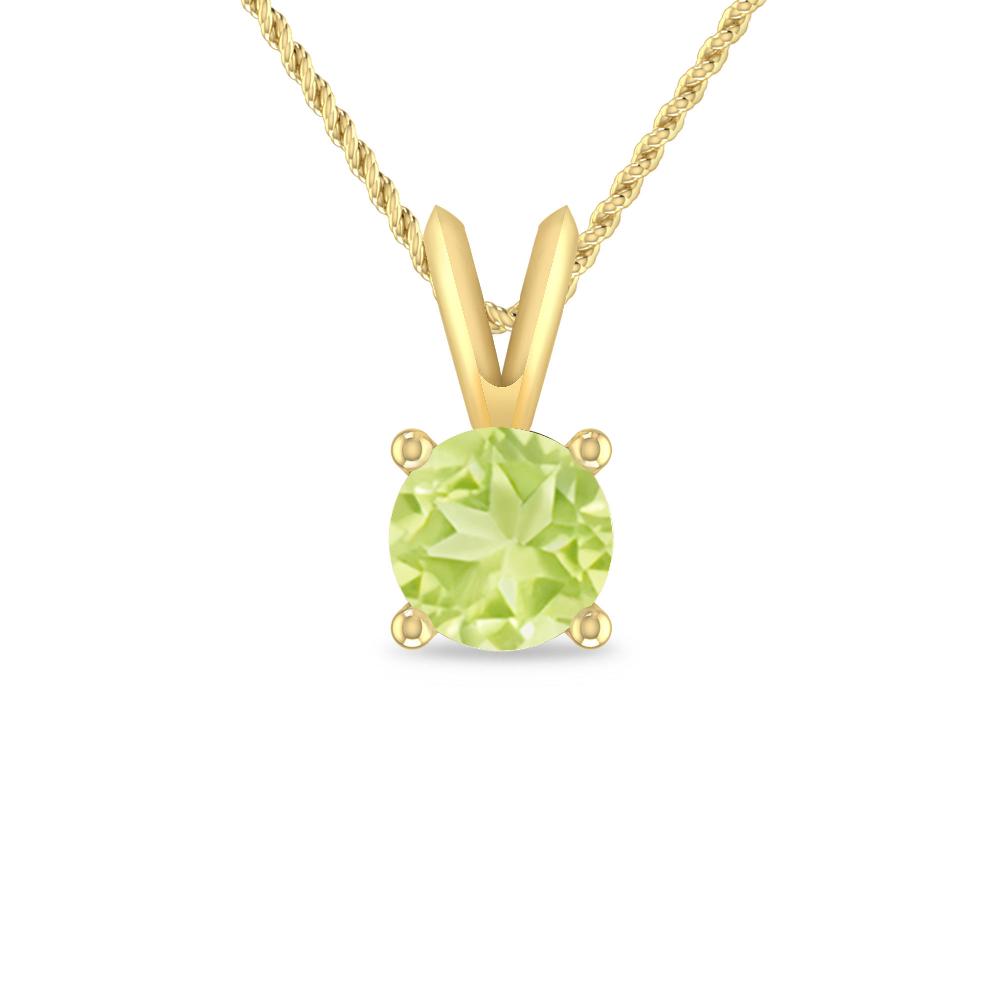 Yellow Gold - Peridot