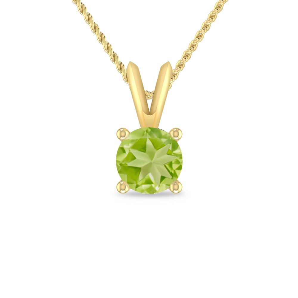 Yellow Gold - Peridot