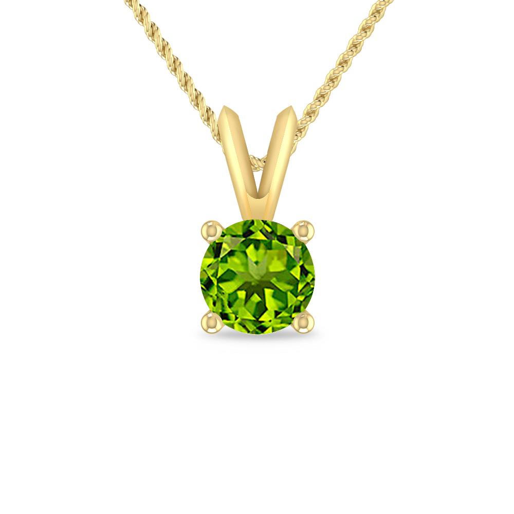 Yellow Gold - Peridot