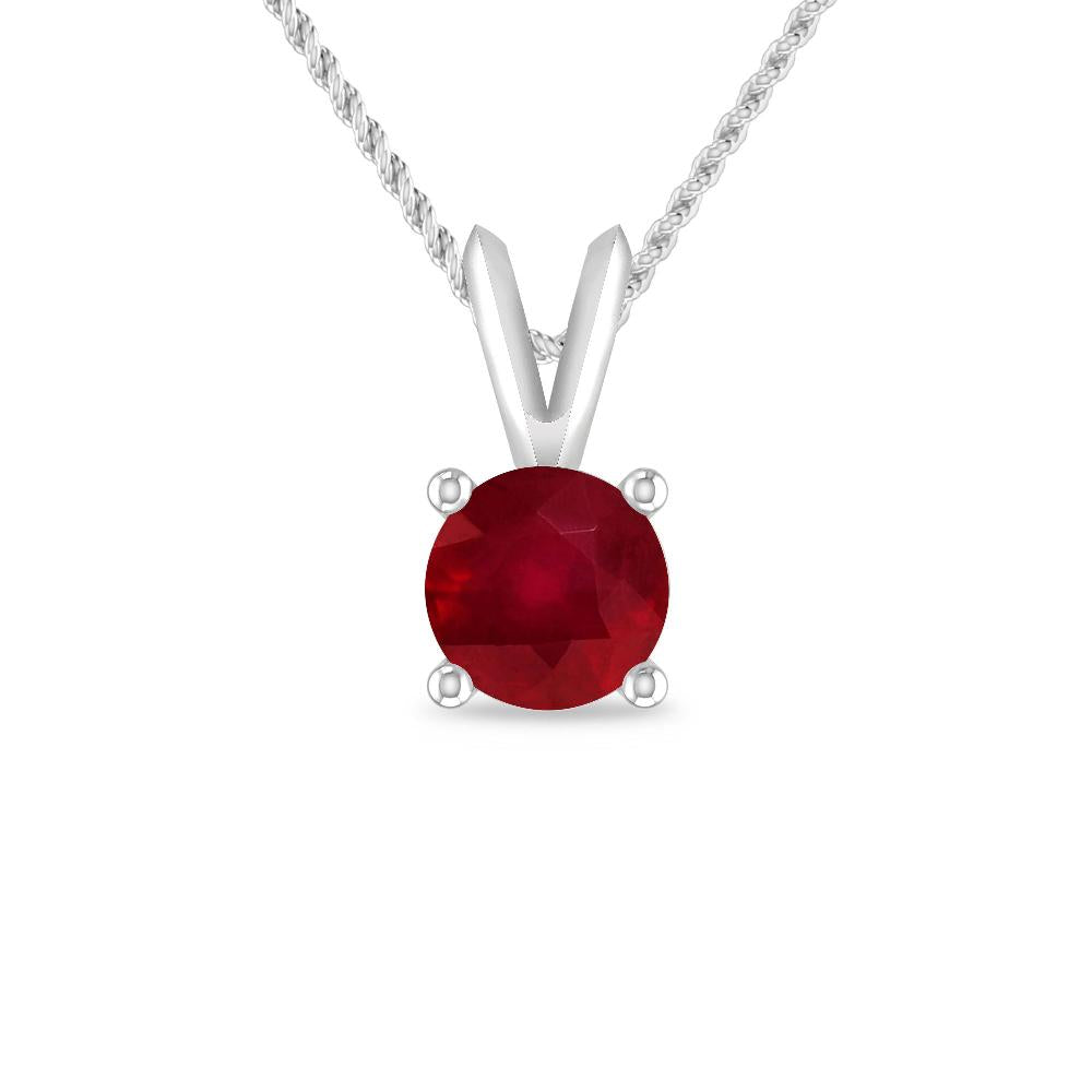 White Gold - Ruby